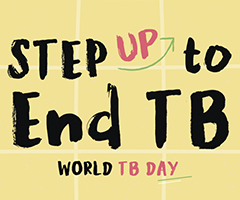 Step Up to End TB logo