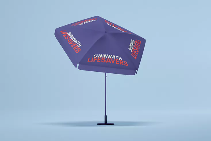 Swim with Lightsavers Umbrella